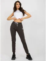 RV DR 7942.93 tmavě khaki tepláky