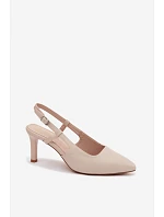 Sandály na podpatku  model 228399 Step in style