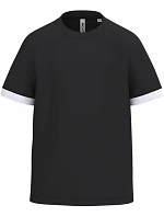 Kariban ProAct PA 4046 Dětské kontrastní sportovní tričko 20.4046 black/white Kariban ProAct PA 4046 Dětské kontrastní sportovní tričko 20.4046 black/white