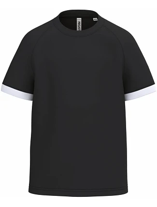 Kariban ProAct PA 4046 Dětské kontrastní sportovní tričko 20.4046 black/white Kariban ProAct PA 4046 Dětské kontrastní sportovní tričko 20.4046 black/white