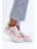 Dámské tenisky Big Star NN274359 s paměťovou pěnou systému Memory Foam v multifunkčním vzoru