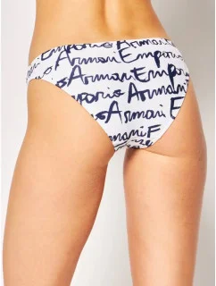 Dámské dvoudílné plavky 262438 0P310 63210 bílomodrá - Emporio Armani