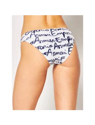 Dámské dvoudílné plavky 262438 0P310 63210 bílomodrá - Emporio Armani Dámské dvoudílné plavky 262438 0P310 63210 bílomodrá - Emporio Armani