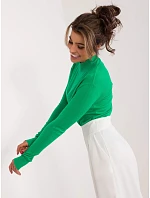 Dámský svetr PM 20.05 zelený - FPrice Dámský svetr PM 20.05 zelený - FPrice