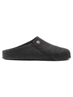 Birkenstock Zermatt Cozy Home Anthracite vlněné plstěné pantofle regular wide (1014938)