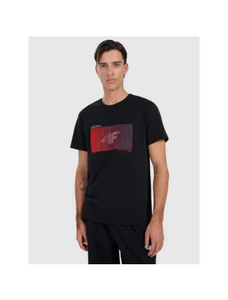 Pánské tričko s potiskem 4F 4FRAW25TTSHM3224-20S Pánské tričko s potiskem 4F 4FRAW25TTSHM3224-20S