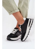 Dámské Sportovní Tenisky Big Star TT274877 HI-POLY SYSTEM Černé