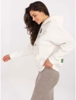 Mikina D10608BC02654E bílá Mikina D10608BC02654E bílá