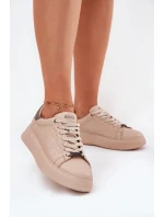 Dámské tenisky Big Star – béžové