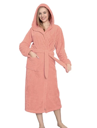 Dámský župan 3008 sv. růžová - CoCoon Dámský župan 3008 sv. růžová - CoCoon