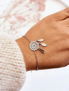 Dámský náramek Celebrity Dream Catcher stříbrný