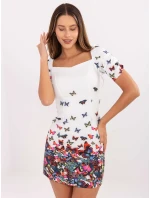 Šaty LK SK 508641 2.29X bílá