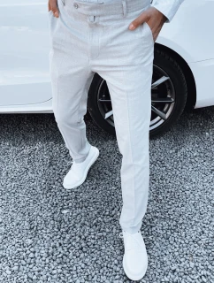 Pánské šedé kalhoty FashionStreet UX4289