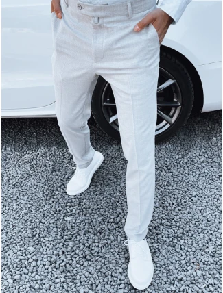 Pánské šedé kalhoty FashionStreet UX4289