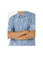 Chlapecká košile RIP CURL Eternal Shred Ss Shirt-Boy, modrá Chlapecká košile RIP CURL Eternal Shred Ss Shirt-Boy, modrá