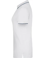 Daiber JN 727 Dámské piqué polo s kontrastní légou 02.0727 white/navy