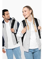 Kariban K 497 Unisex college bunda "Teddy" 20.K497 wine/oxford grey Kariban K 497 Unisex college bunda "Teddy" 20.K497 wine/oxford grey