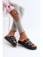 Dámské gumové pantofle ZAXY JJ285058 Černé