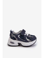 Dětské Sportovní Boty Tenisky Na Suchý Zips Modré Rulagia