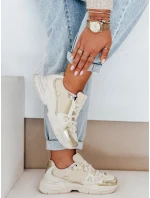 FashionStreet béžové dámské tenisky ZY1016 FashionStreet béžové dámské tenisky ZY1016