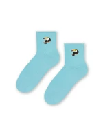 Vzorované netlačící ponožky Steven art.099 35-40