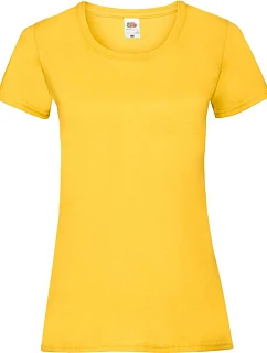 Fruit of the Loom Lady-Fit Valueweight T Dámské tričko 16.1372 sunflower