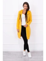 Mikina s kapucí v hořčicové barvě Mikina s kapucí v hořčicové barvě
