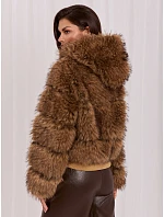 Bunda MBM KR 25 71.98P hnědá Bunda MBM KR 25 71.98P hnědá