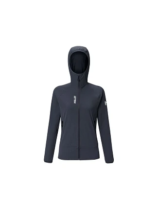 Dámská bunda MILLET Kamet Xcs Light Hoodie, tmavě modrá Dámská bunda MILLET Kamet Xcs Light Hoodie, tmavě modrá