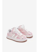 Lesklé Dětské Sportovní Boty Srdíčka Růžové Tessina
