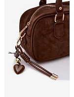 Malá Eko semišová kabelka typu kufřík Annelle