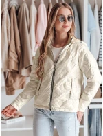 Dámská oboustranná přechodná bunda SYLVIAN bílá FashionStreet TY4862