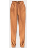 Teplákové kalhoty v hořčicové barvě (ck01-26)