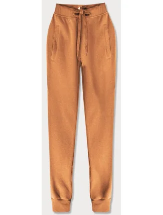 Teplákové kalhoty v hořčicové barvě (ck01-26)