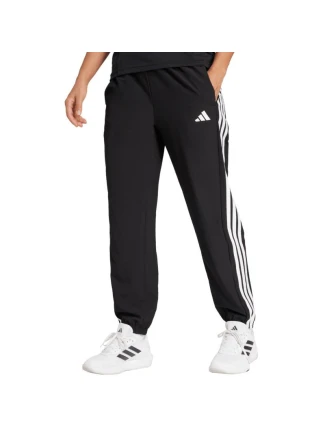 Dámské kalhoty adidas Train Essentials 3-Stripes Woven black JI8313 dámské Dámské kalhoty adidas Train Essentials 3-Stripes Woven black JI8313 dámské