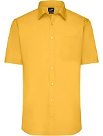 Daiber JN 680 Popelínová košile s krátkým rukávem 02.0680 yellow Daiber JN 680 Popelínová košile s krátkým rukávem 02.0680 yellow