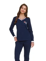 Dámské pyžamo 4504 blue plus - Doctornap