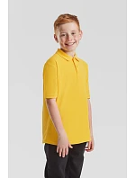 Fruit of the Loom Kids 65/35 Polo Dětské piqué polo 16.3417 purple Fruit of the Loom Kids 65/35 Polo Dětské piqué polo 16.3417 purple