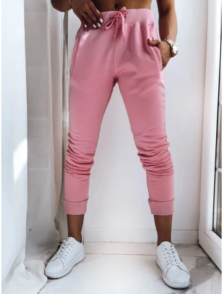 Dámské tepláky FITS růžové FashionStreet UY0551z Dámské tepláky FITS růžové FashionStreet UY0551z