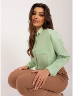 Košile BP KS 1019.73 pistácie Košile BP KS 1019.73 pistácie