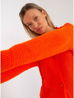 Dámský svetr LC SW 0321 oranžový