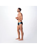 Pánské plavky Danilo M 92800482101 černo-tyrkysové - Aquawave