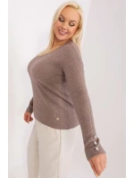 Svetr plus size model 190085 Factory Price Svetr plus size model 190085 Factory Price