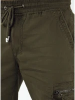 Pánské bojové kalhoty zelené FashionStreet UX4178
