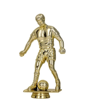 Zlatá plastová figurka