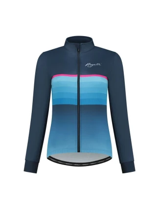 Rogelli dámská bunda IMPRESS II modrá/růžová 2XL
