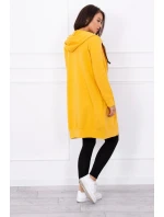 Mikina s kapucí v hořčicové barvě Mikina s kapucí v hořčicové barvě