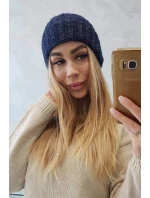 Ariana K299 tmavě modrá roll-up čepice