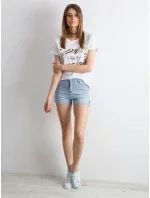 JMP SN DJ238 šortky.17 světle modrá JMP SN DJ238 šortky.17 světle modrá