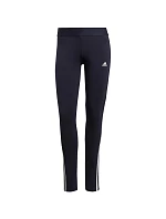 Dámské legíny Essentials 3S W H07771 černo-bílé - Adidas Dámské legíny Essentials 3S W H07771 černo-bílé - Adidas